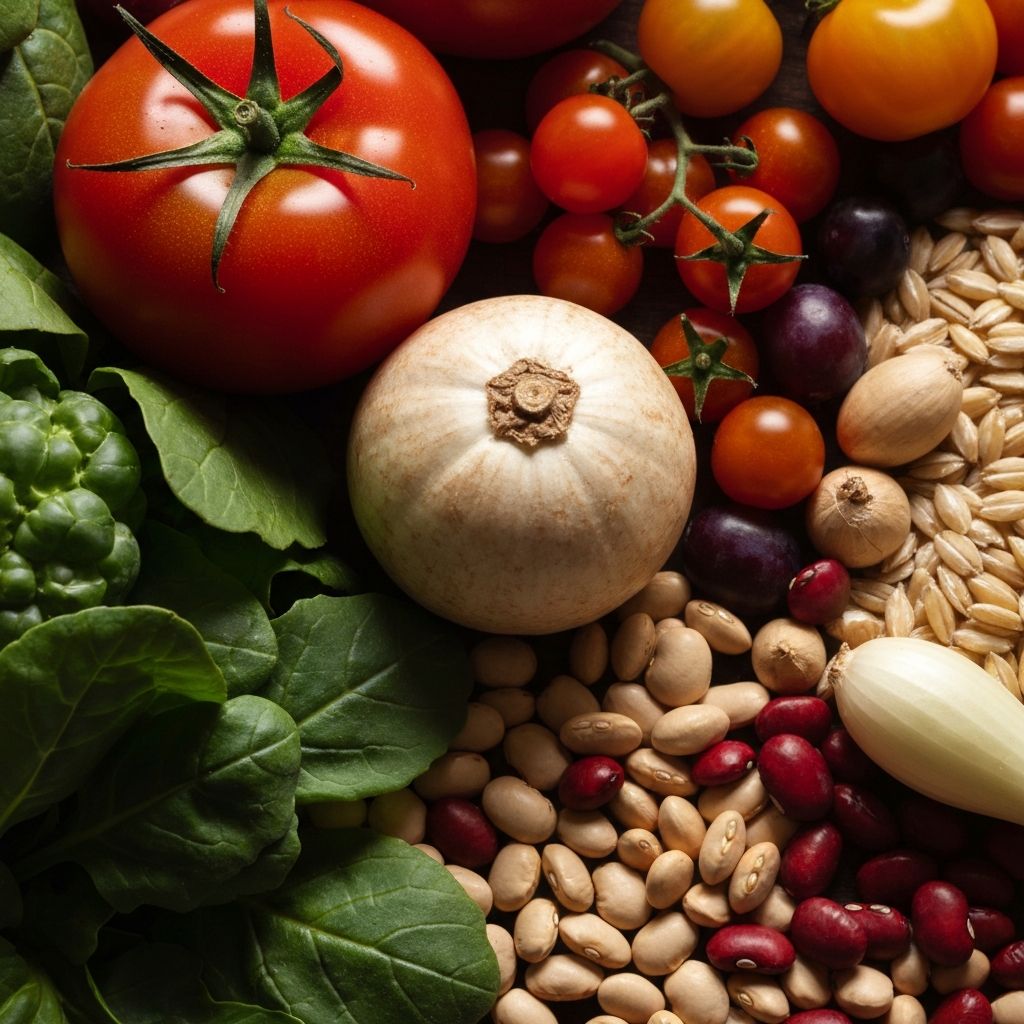 Frische Nährstoffreiche Lebensmittel