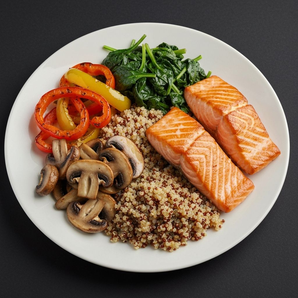 Ausgewogene Mahlzeit